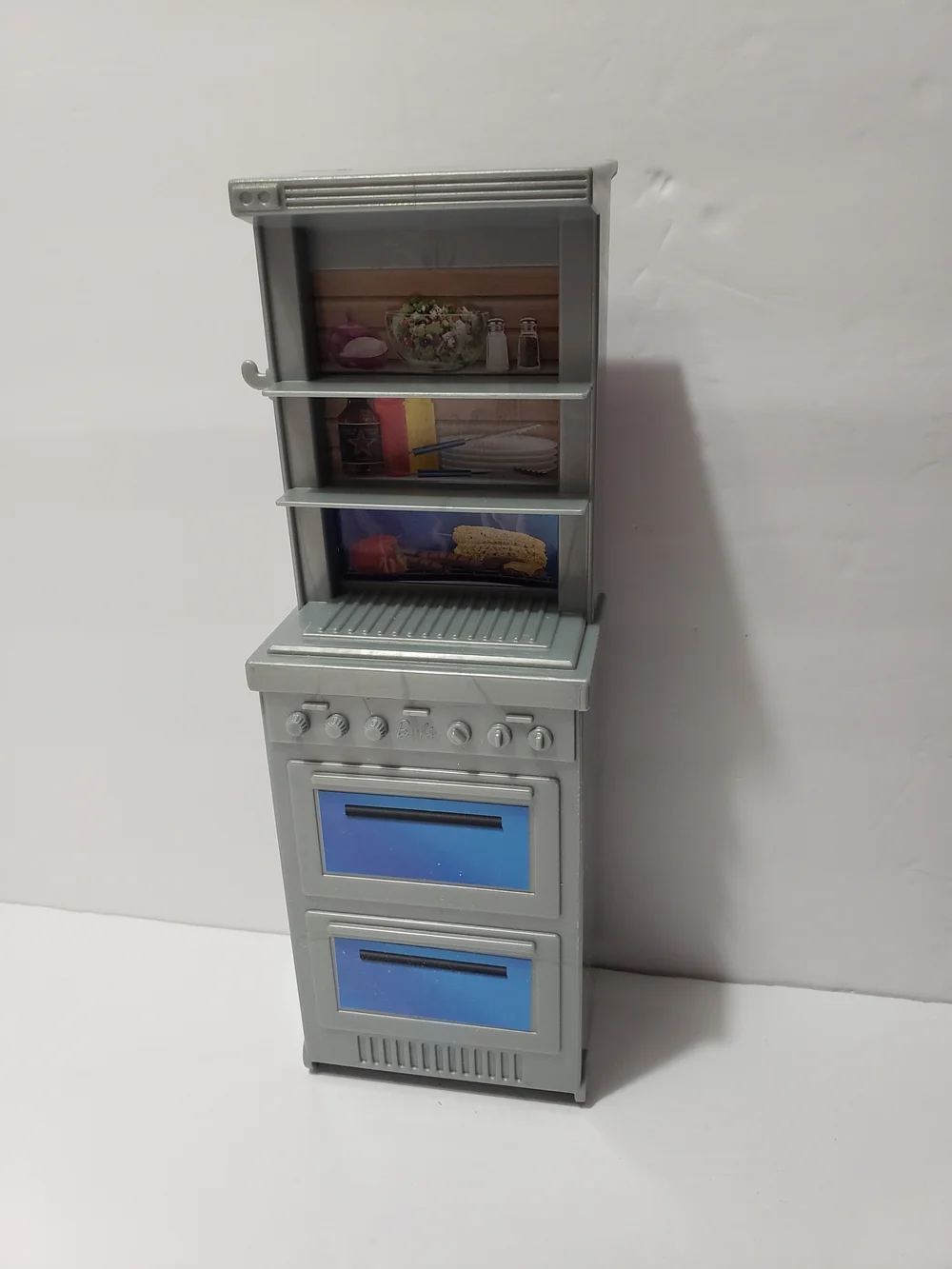 BARBIE  DollHouse Kitchen Appliance Stove Gray